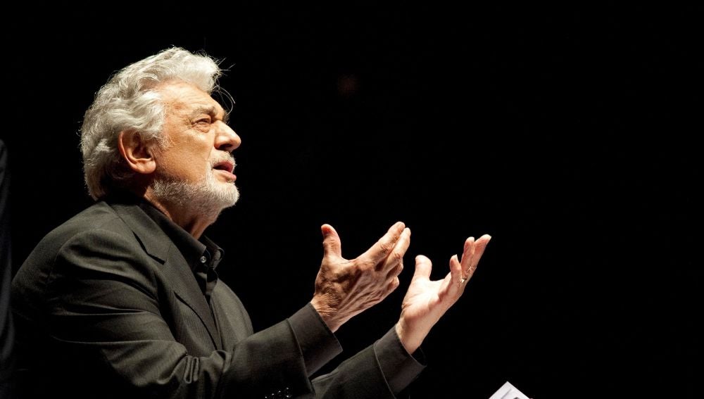 El tenor Plácido Domingo