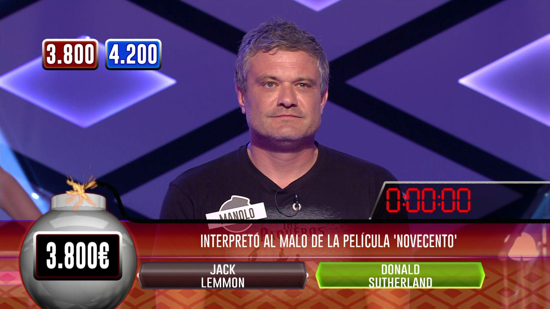 La gran haza&ntilde;a de un concursante en &lsquo;&iexcl;Boom!&rsquo;: de 200 a 3.800 euros en la bomba clasificatoria