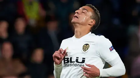 Rodrigo Moreno con la camiseta del Valencia CF Rodrigo Moreno con la camiseta del Valencia CF