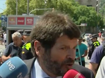 El teniente de alcaldía de Seguridad del Ayuntamiento de Barcelona, Albert Batlle