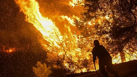 Incendio en Grecia Incendio en Grecia