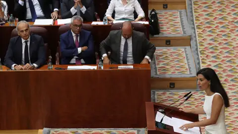 La portavoz de Vox en la Asamblea de Madrid, Rocío Monasterio La portavoz de Vox en la Asamblea de Madrid, Rocío Monasterio