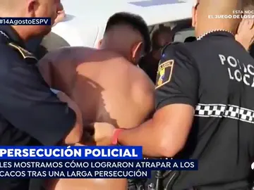 Persecución policial en Santa Pola Persecución policial en Santa Pola