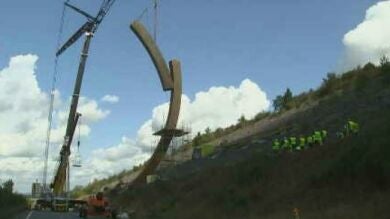 La escultura más grande de Europa se está construyendo en Bélgica