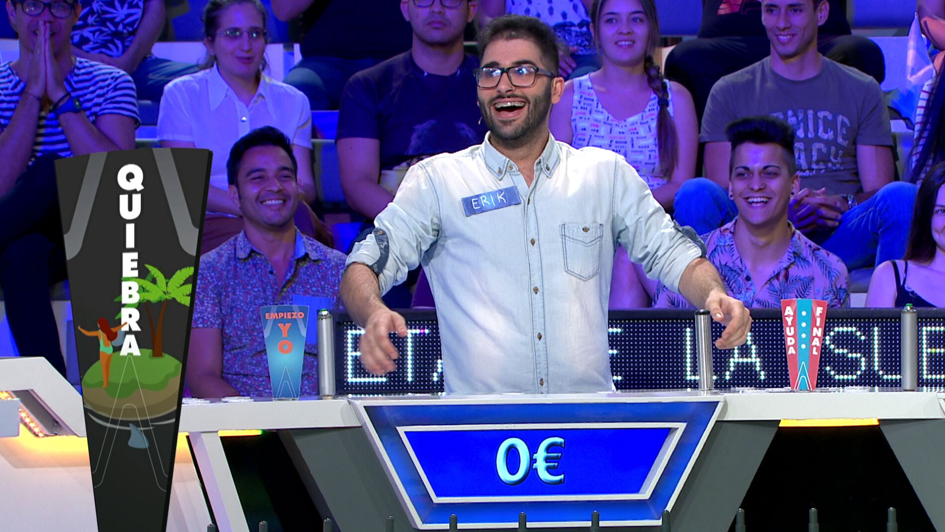 La extra&ntilde;a reacci&oacute;n de Erik despu&eacute;s de caer en la quiebra de &lsquo;La ruleta de la suerte&rsquo;