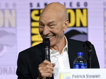 Patrick Stewart en la Comic-Con de San Diego Patrick Stewart en la Comic-Con de San Diego