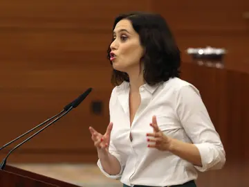 La candidata del PP a la Comunidad, Isabel Díaz Ayuso La candidata del PP a la Comunidad, Isabel Díaz Ayuso