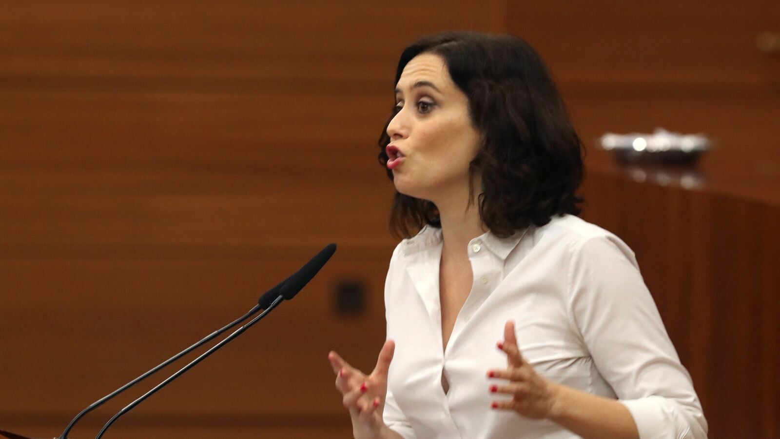 Ayuso acusa a Errejón de ser 