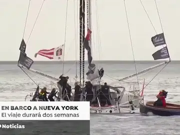 Greta Thunberg se prepara para cruzar el océano Atlántico en un pequeño velero Greta Thunberg se prepara para cruzar el océano Atlántico en un pequeño velero