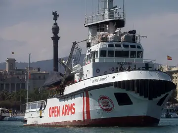 El buque de la ONG Proactiva Open Arms El buque de la ONG Proactiva Open Arms