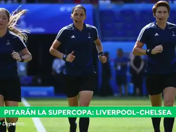 Stephanie Frappar hace historia en el fútbol: así es la árbitra que pita la Supercopa de Europa Stephanie Frappar hace historia en el fútbol: así es la árbitra que pita la Supercopa de Europa