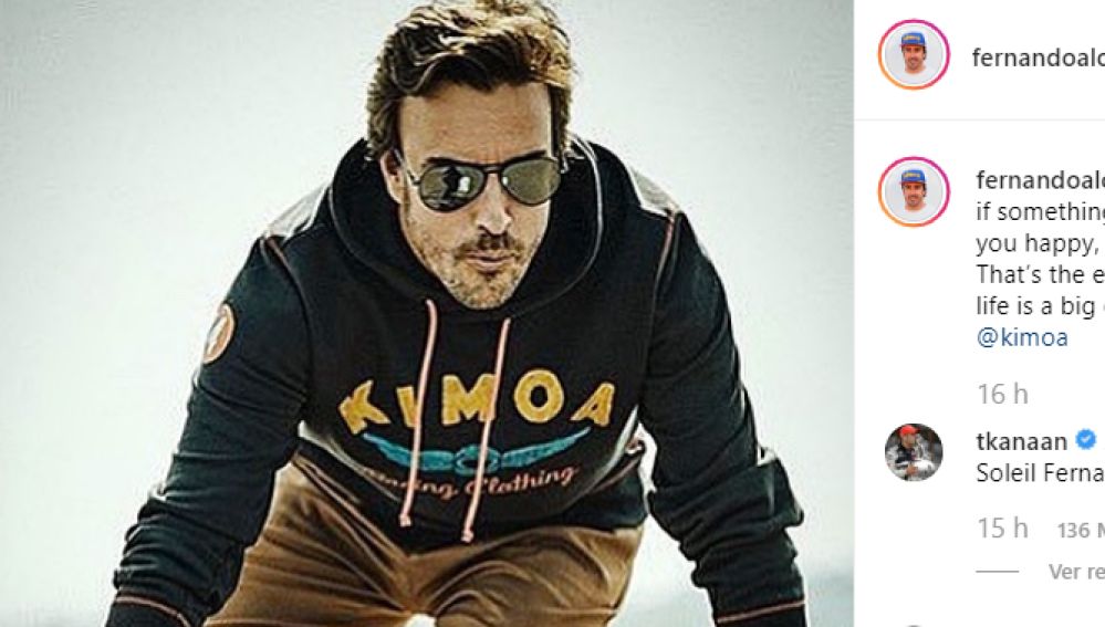 El último mensaje de Fernando Alonso
