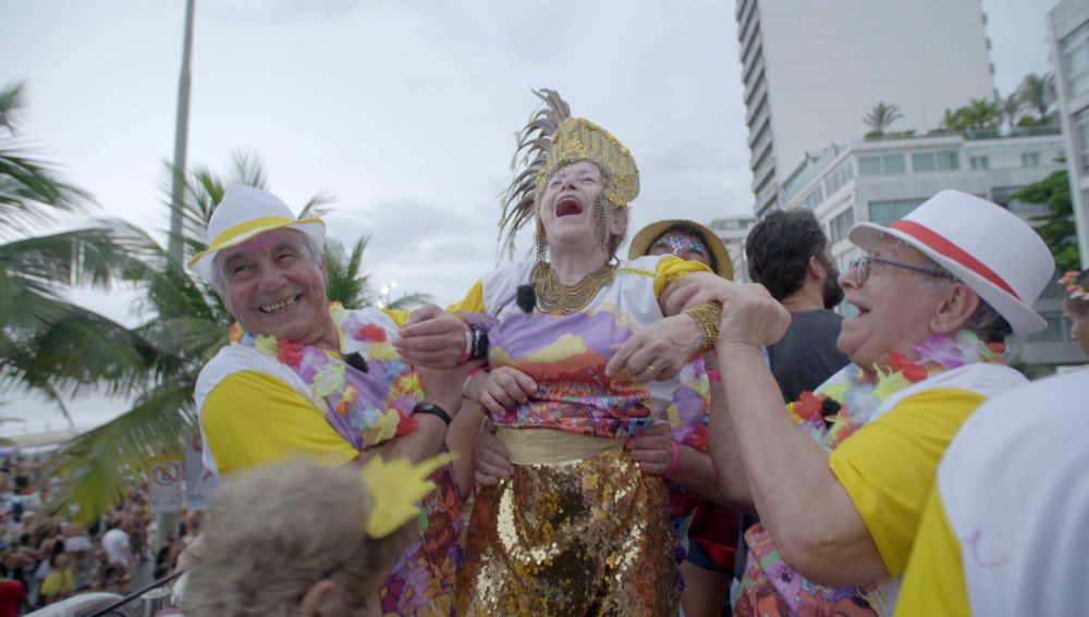 El sueño cumplido de Paquita: desfilar como reina en el Carnaval de Río de Janeiro