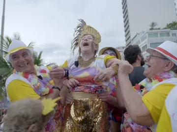El sueño cumplido de Paquita: desfilar como reina en el Carnaval de Río de Janeiro El sueño cumplido de Paquita: desfilar como reina en el Carnaval de Río de Janeiro