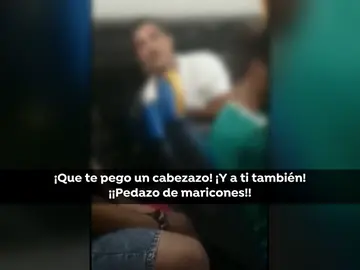 Ataque homófobo en un autobús de Gran Canaria: "¡No me mires así que te pego un cabezazo, pedazo de maricón!" Ataque homófobo en un autobús de Gran Canaria: "¡No me mires así que te pego un cabezazo, pedazo de maricón!"