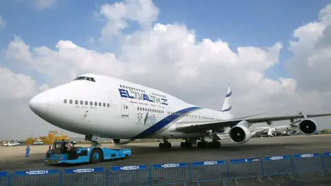 Avión de la compañía El Al Avión de la compañía El Al