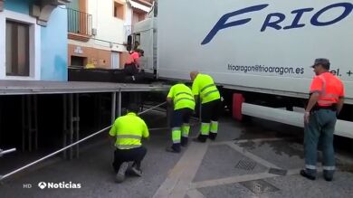 Un camión se queda atrapado en una localidad de Navarra después de seguir las indicaciones del GPS