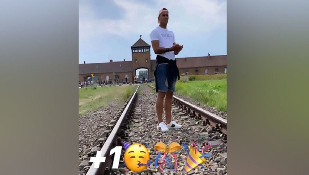 Rodrigo Zalazar en Auschwitz
