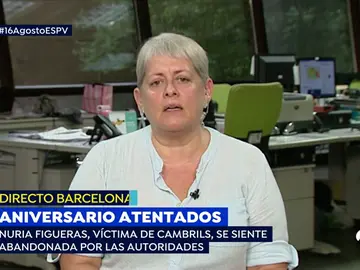 Víctima del atentado de Cambrils se siente abandonada por las autoridades Víctima del atentado de Cambrils se siente abandonada por las autoridades