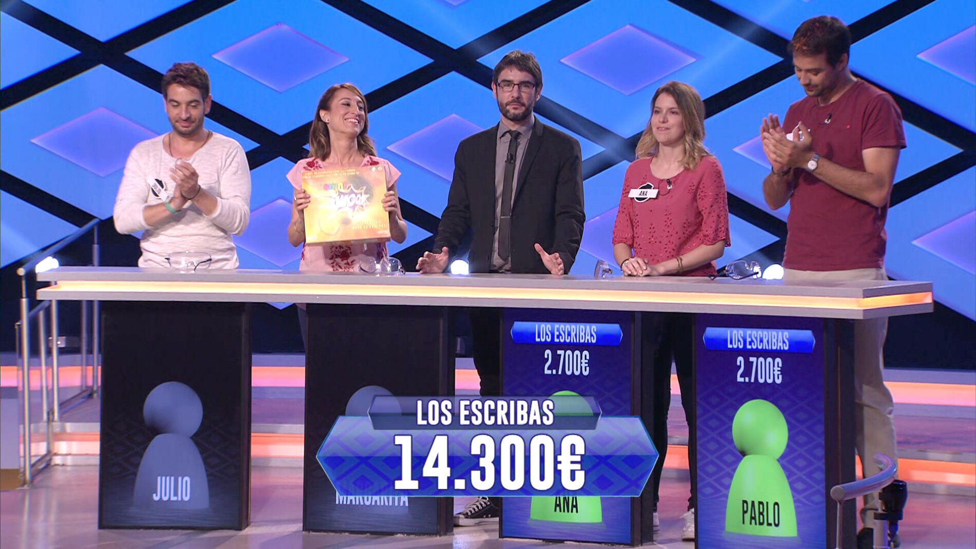'Los Raf' destronan a 'Los escribas' en su cuarto programa en '&iexcl;Boom!' 