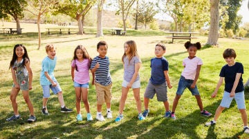 Grupo de niños y niñas