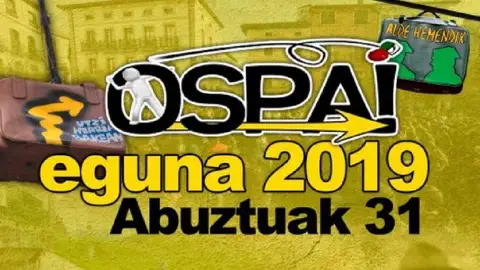 Cartel elaborado para el 'Día del adiós' de 2019 en Alsasua Cartel elaborado para el 'Día del adiós' de 2019 en Alsasua