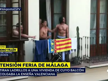 Un grupo de jóvenes lanza ladrillos a una vivienda por confundir la enseña valenciana con la estelada Un grupo de jóvenes lanza ladrillos a una vivienda por confundir la enseña valenciana con la estelada