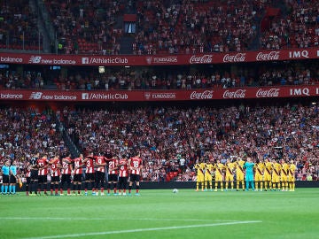 Primer partido de LaLiga entre el Athletic y el Barça