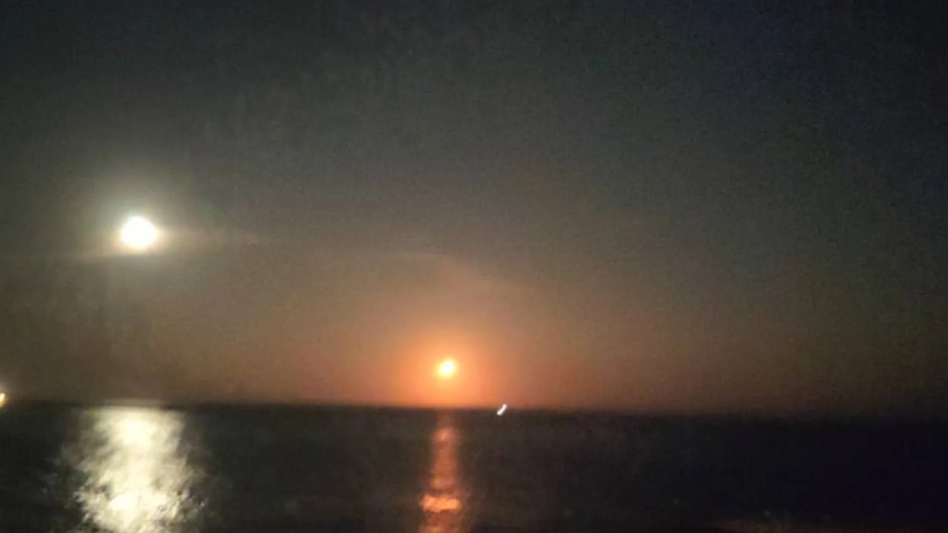 Un meteorito se deja ver por Cataluña, Valencia y Baleares Un meteorito se deja ver por Cataluña, Valencia y Baleares