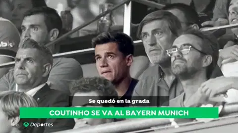 A punto de hacerse oficial: Philippe Coutinho jugará cedido en el Bayern de Múnich A punto de hacerse oficial: Philippe Coutinho jugará cedido en el Bayern de Múnich