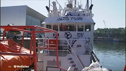 El Ocean Viking y el Alta Mari esperan puerto en aguas internacionales El Ocean Viking y el Alta Mari esperan puerto en aguas internacionales