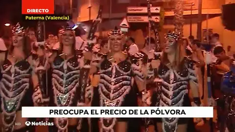 Critican la subida de la pólvora de cara a las fiestas de moros y cristianos Critican la subida de la pólvora de cara a las fiestas de moros y cristianos