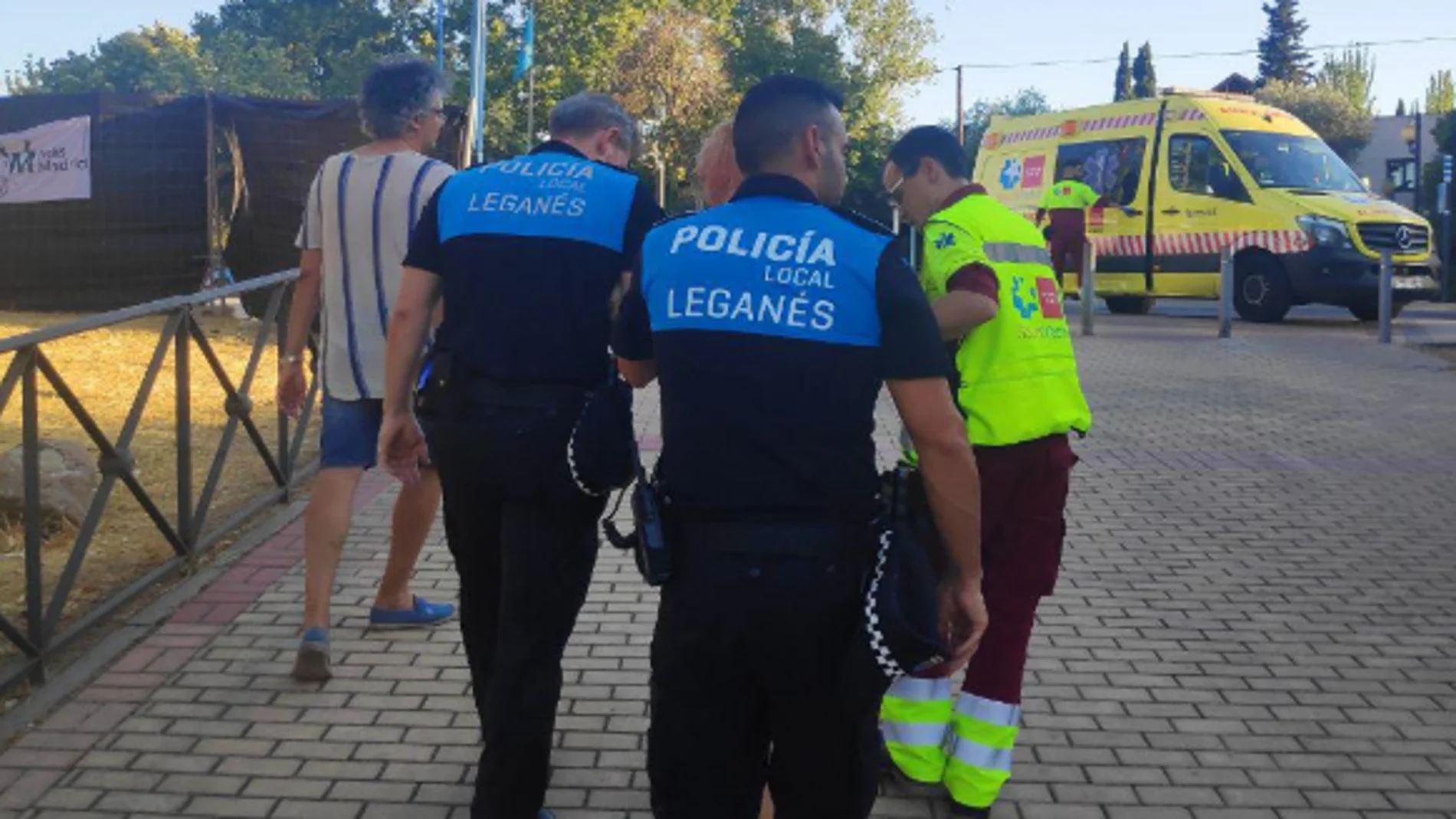 Una militante de Más Madrid es agredida en las fiestas de Leganés Una militante de Más Madrid es agredida en las fiestas de Leganés