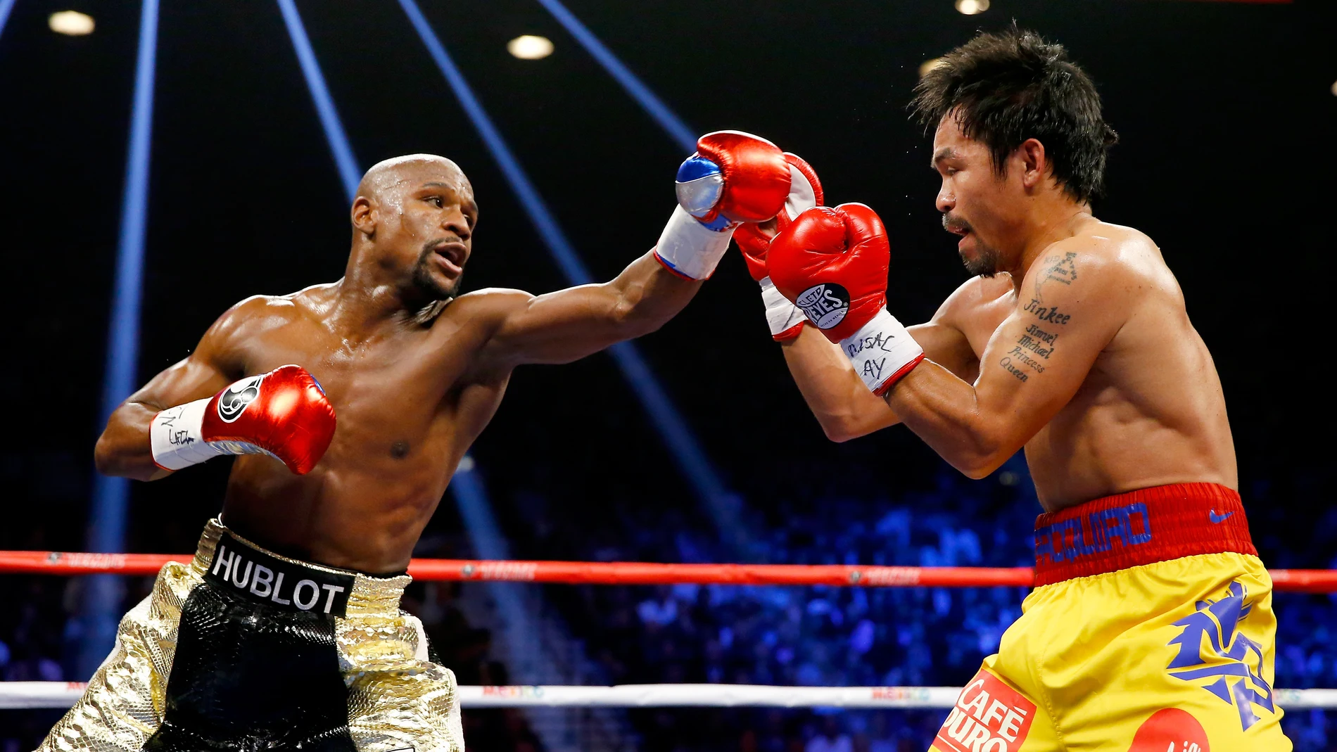 Mayweather y Pacquiao Mayweather y Pacquiao