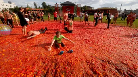 Tomatina en Rusia Tomatina en Rusia