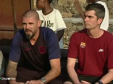 Víctor Valdés se retira de la Otten Cup por el alto riesgo de lesión Víctor Valdés se retira de la Otten Cup por el alto riesgo de lesión