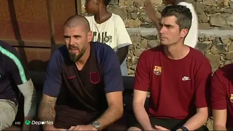 Víctor Valdés se retira de la Otten Cup por el alto riesgo de lesión Víctor Valdés se retira de la Otten Cup por el alto riesgo de lesión