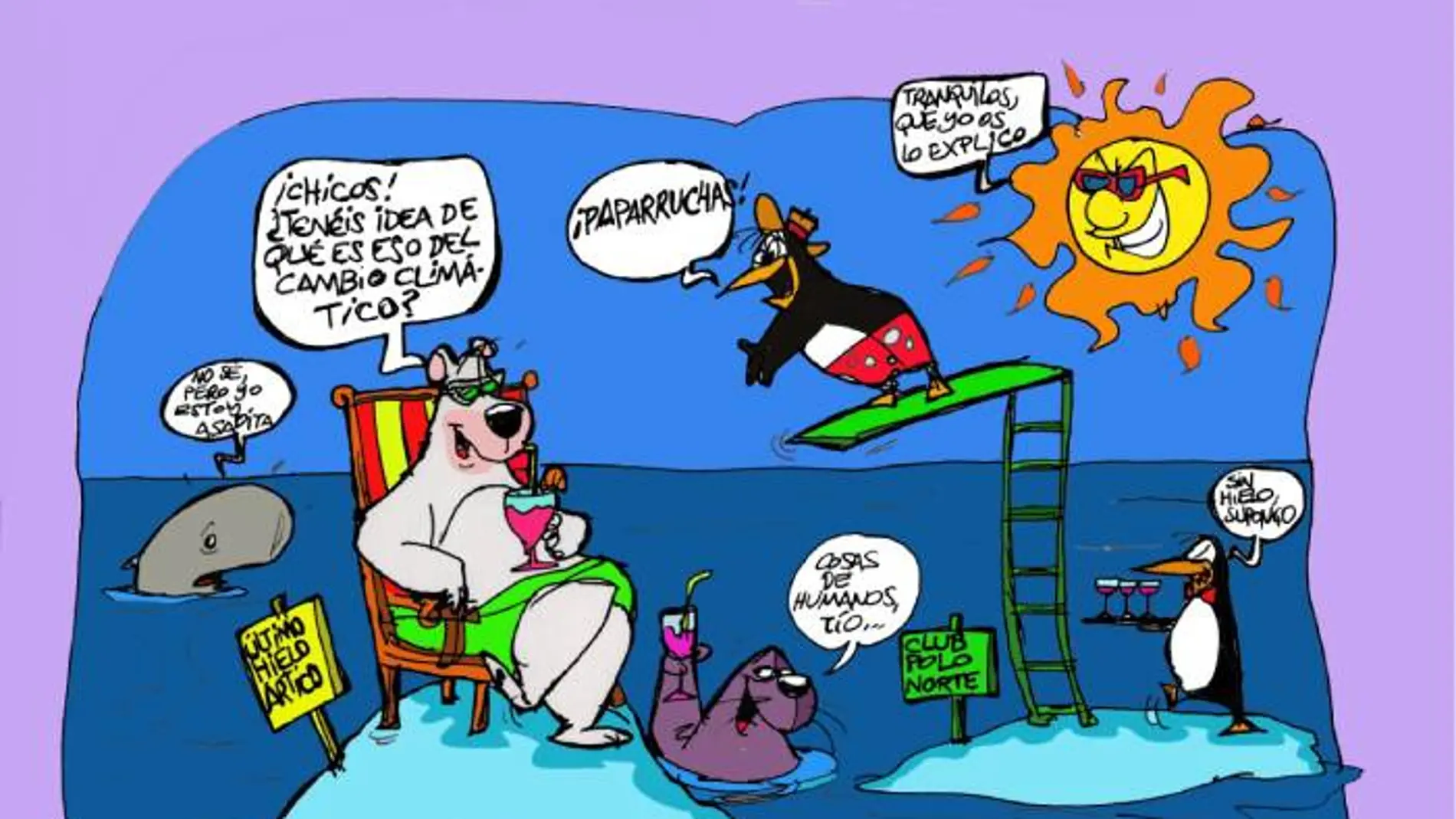 El cambio climático, en la viñeta informativa de la semana El cambio climático, en la viñeta informativa de la semana