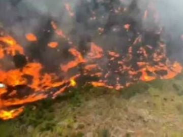 Situación del incendio de Gran Canaria