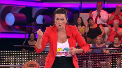 La ovación a Silvia Abril en '¡Ahora caigo!' por un divertido chiste sobre su infancia