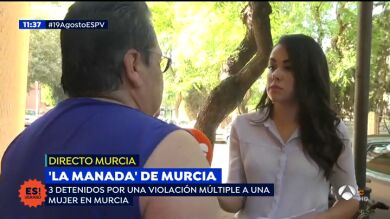 La víctima de la presunta violación múltiple en Murcia salió a la calle con la cara ensangrentada