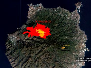 Canarias sufre los efectos de tres incendios en poco más de una semana