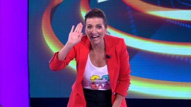 El increíble poder de Silvia Abril: ¡Ver a los espectadores que están viendo '¡Ahora caigo!'