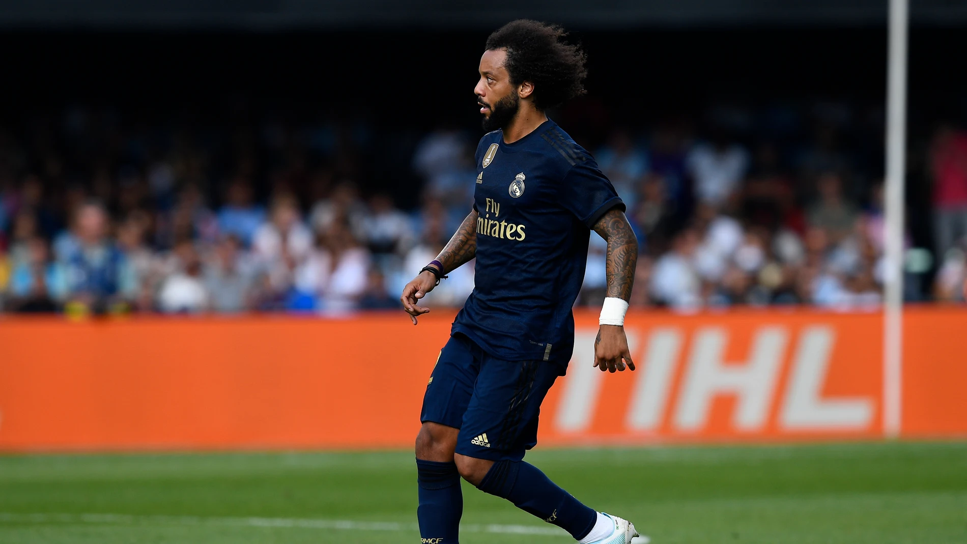 Marcelo en el partido contra el Celta Marcelo en el partido contra el Celta