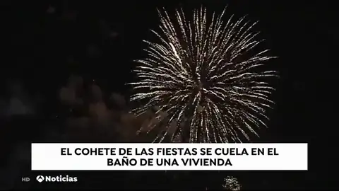 Un cohete revienta parte del tejado y causa daños en el interior de una vivienda durante las fiestas de Marín en Pontevedra Un cohete revienta parte del tejado y causa daños en el interior de una vivienda durante las fiestas de Marín en Pontevedra