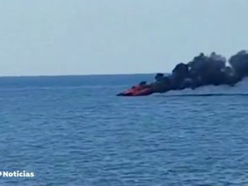 Heridos de gravedad un padre y un hijo tras explotar su barco en Mallorca