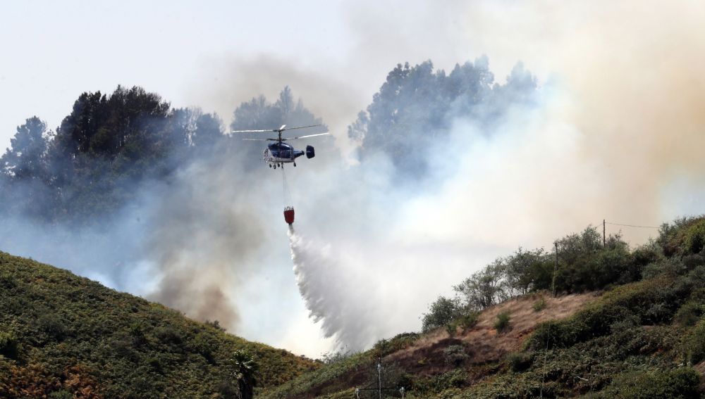 Incendio en Gran Canaria