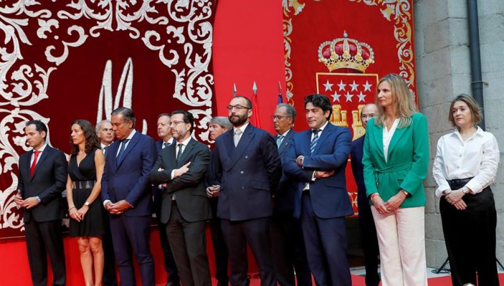 Los consejeros del Gobierno de la Comunidad de Madrid