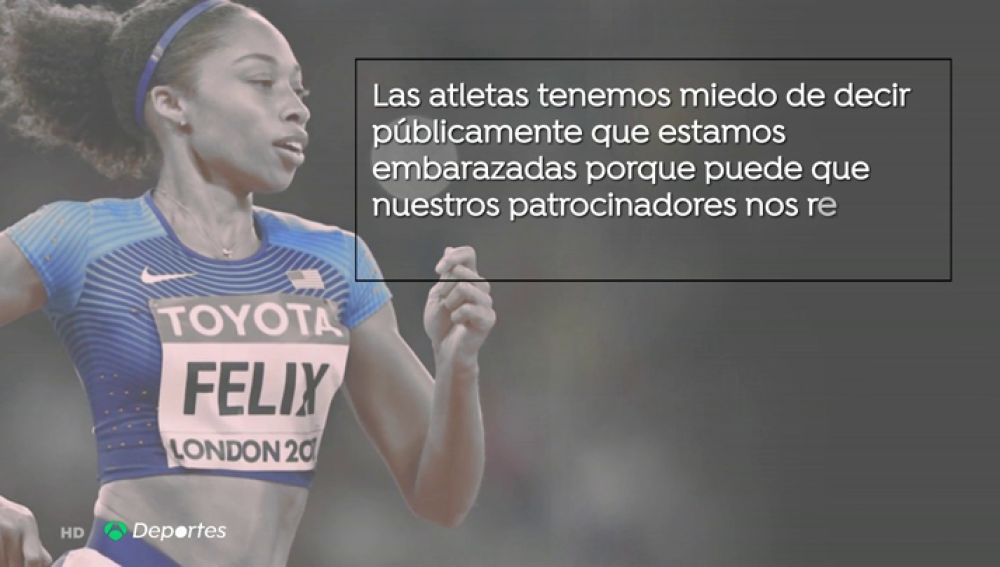 Incierto nada Gracias Allyson Felix gana la batalla a Nike contra la discriminación por ser  madre: "Las atletas tenemos