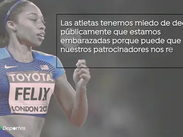 Allyson Felix gana la batalla a Nike contra la discriminación por ser madre: "Las atletas tenemos miedo" Allyson Felix gana la batalla a Nike contra la discriminación por ser madre: "Las atletas tenemos miedo"